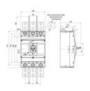 p087011 Силовой автоматический выключатель ENEXT e.pro.ukm.630Re.500 с электронным расцепителем 500А 3P 65кА фото