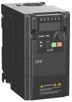 A150-33-075HT Перетворювач частоти ONI A150 380В 3Ф 0,75кВт 3А з вбудованим гальмівним модулем