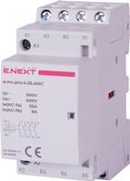 p005224 Модульний контактор ENEXT e.mc.pro.4.25.4NC 4р 25А 4NC 220В