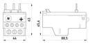 i0110028 Теплове реле ENEXT e.industrial.ukh.22.25 номінальний струм 25А, діапазон регулювання 18-25 А фото