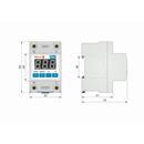 RКN1N63 Реле контроля напряжения ElectrO РКН-1, 1P+N, 63А, 230-270В фото