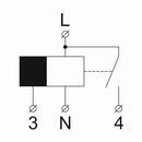 RКN8170 Реле затримки відключення освітлення ElectrO РКН8-170, діапазон 0,5-20, ON / OFF, повтор 0,2 сек, 16А, контактних груп - 1, 230В фото