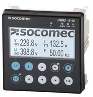 48250500 Аналізатор мережі Socomec DIRIS A-40 з RS485, 3IN 2OUT, Вхід 1/5A, 110-400 VAC/120-300VDC