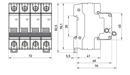 s082011 Вимикач навантаження на DIN-рейку ENEXT e.is.stand.4.63 4р 63А фото