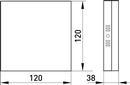 l0861012 Світильник світлодіодний накладний ENEXT e.LED.stand.MP.Square.S.18.4500 квадрат 120мм, 18Вт 4500К 1620Лм фото