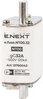 i0760043 Запобіжник плавкий ENEXT e.fuse.NT00.32 габарит 00, 32А