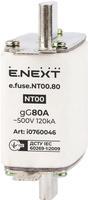 i0760046 Предохранитель плавкий ENEXT e.fuse.NT00.80 габарит 00, 80А