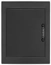 CP12924B Корпус пластиковый на 24 модулей ENEXT e.plbox.pro.w.24b.black встроенный черный с непрозрачной дверцей IP40 фото