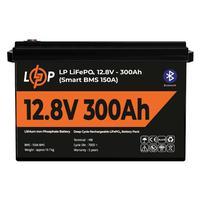 Аккумулятор LogicPower LiFePO4 12,8V - 300 Ah (3840Wh) (Smart BMS 200А) с Bluetooth пластик