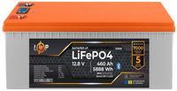 Аккумулятор LogicPower LiFePO4 12,8V - 460 Ah (5888Wh) (BMS 200A/200А) пластик, LCD Smart Bluetooth