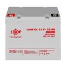 Аккумулятор гелевый LogicPower LPM-GL 12V - 55 Ah фото