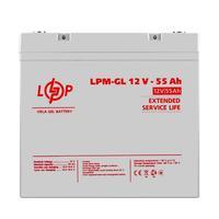 Аккумулятор гелевый LogicPower LPM-GL 12V - 55 Ah