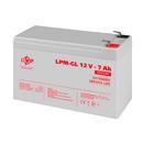 Акумулятор гелевий LogicPower LPM-GL 12V - 7 Ah фото