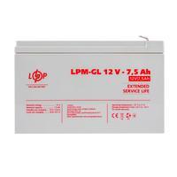 Аккумулятор гелевый LogicPower LPM-GL 12V - 7.5 Ah