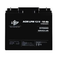 Аккумулятор AGM LogicPower LPM 12V – 18 Ah