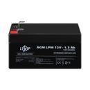 Аккумулятор AGM LogicPower LPM 12V – 1.3 Ah фото