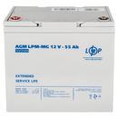 Аккумулятор мультигелевый LogicPower LPM-MG 12V - 55 Ah фото