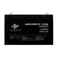 Аккумулятор AGM LogicPower LPM 6V - 12 Ah