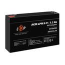 Аккумулятор AGM LogicPower LPM 6V – 7.2 Ah фото