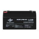 Аккумулятор AGM LogicPower LPM 6V – 1.3 Ah фото