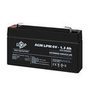 Аккумулятор AGM LogicPower LPM 6V – 1.3 Ah фото