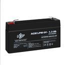 Аккумулятор AGM LogicPower LPM 6V – 1.3 Ah фото