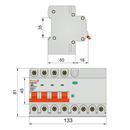 45RCCB63254E30 Дифференциальный автоматический выключатель ElectrO АД2-63, 25А, 30мА, 4P, 4,5 kA фото