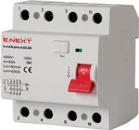 p003020 Вимикач диференційного струму ENEXT e.rccb.pro.4.63.30 4p 63А 30мА