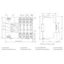 AVR63M Модульное устройство ввода резерва АВР ElectrO HYCQ7 на DIN-рейку 2P 63A 230/400В фото