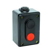 PK7222RB54 Пост кнопковий ElectrO ПК722-2, 10A, (червона кнопка + чорна кнопка), корпус - карболіт, 230 / 400B, IP54