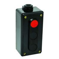 PK7223RBB54 Пост кнопочный ElectrO ПК722-3, 10A, (красная кнопка + 2 ЧОРНІ кнопки), корпус - карболит, 230/400B, IP54