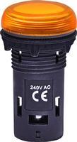4771234 Лампа сигнальна ETI LED матова ECLI-240A-A 240V AC (помаранчева)