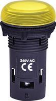 4771232 Лампа сигнальная ETI LED матовая ECLI-240A-Y 240V AC (желтая)