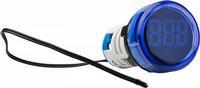 A0190010044 Круглий цифровий вимірювач температури АСКО ED16-22WD -25С - 150С синій