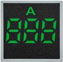 A0190010039 Квадратний цифровий вимірювач струму АСКО ED16-22FAD 0-100A зелений фото