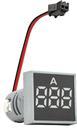 A0190010037 Квадратний цифровий вимірювач струму АСКО ED16-22FAD 0-100A білий фото