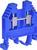 3901038 Клема гвинтова-нейтральна ETI VS 4 PA N (4 mm2 синя)