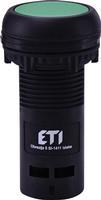 4771461 Кнопка моноблочна втоплена ETI ECF-01-G (1NC, зелена)