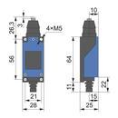 LSME8111 Кінцевий вимикач ElectrO МЕ 8111 кнопковий штовхач 1NO+NC фото