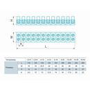 ZM020 Клеммная колодка делимая ElectrO 12 групп сечение 12 мм² 20А фото
