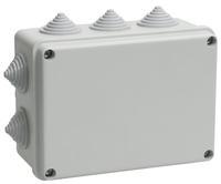UKO10-150-110-070-K41-55 Коробка IEK КМ41242 розпаювальна для відкритої проводки 150х110х70мм IP55