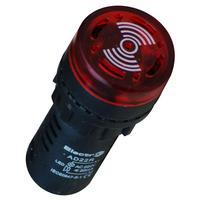 AD22R24R Світло-звуко-сигнальний індикатор ElectrO AD22R ⌀22mm червоний AC 24В
