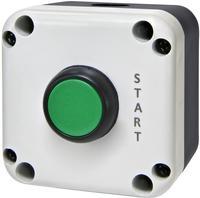 4771623 Кнопочный пост 1-модульный ETI ESB1-V3 (Standart, "START" зелёная)