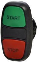 4774031 Кнопка-модуль здвоєна ETI NSE-PB2/RG-STSP ("START/STOP", зелена/червона)