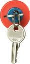 A0140050024 Аварийная кнопка с ключом (голова) АСКО XB2-ES74 d30mm фото