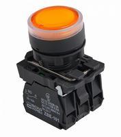 A0140010175 Кнопка с подсветкой АСКО TB5-AW35M5 желтая