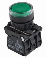 A0140010173 Кнопка с подсветкой АСКО TB5-AW33M5 зеленая