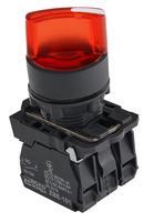 A0140010166 Кнопка красная поворотная 2-позиционная АСКО TB5-AK124M5 с подсветкой
