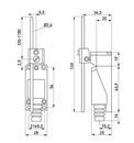 s0070006 Выключатель концевой ENEXT e.limitswitch.02 рычаг регулируемый по длине фото