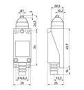 s0070008 Выключатель концевой ENEXT e.limitswitch.04 толкатель фото